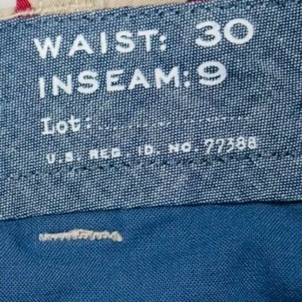 J.Crew Chino Lobster Shorts 30 Men Coastal Graphic Brunch Party